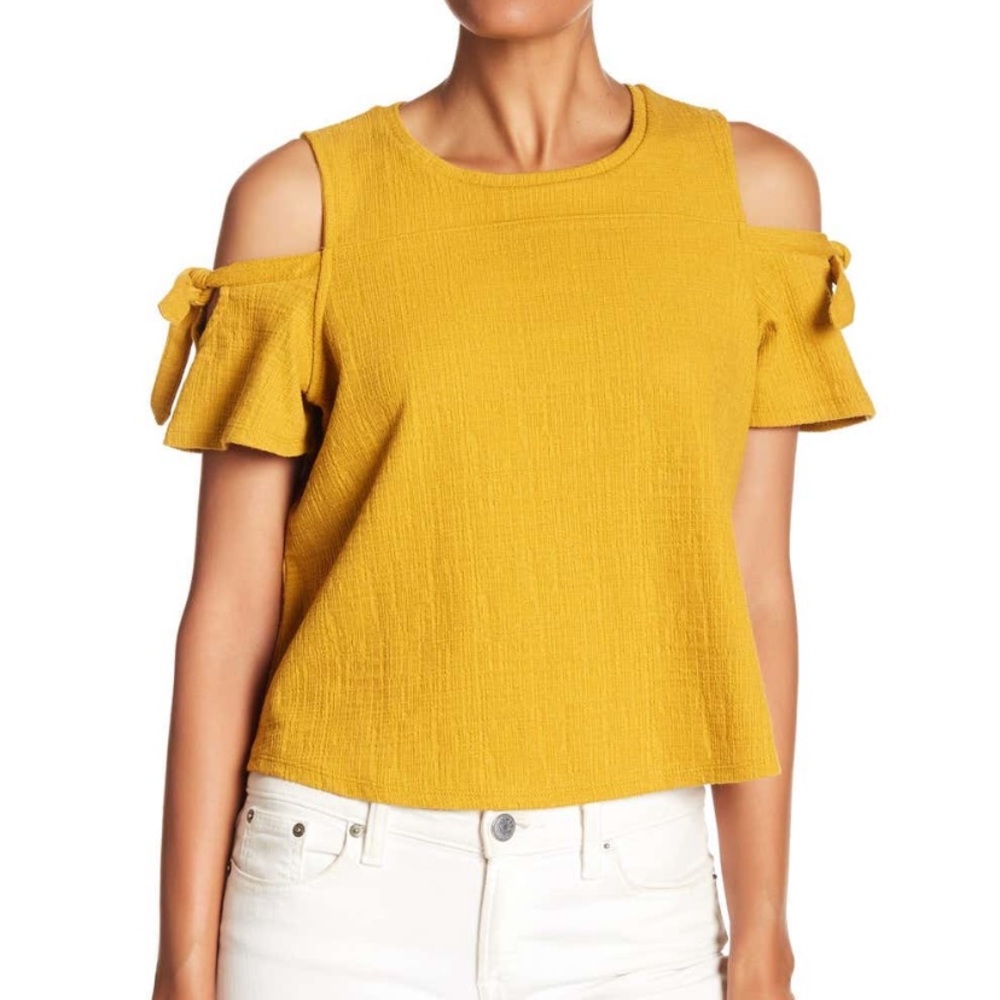 Madewell Skylark Cold Shoulder T-Shirt